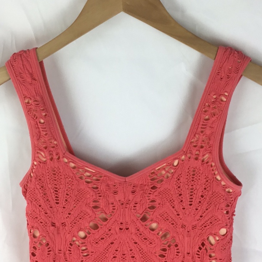 FREE PEOPLE INTIMATELY Pink Spandex Lace Dress - Picture 6 of 12